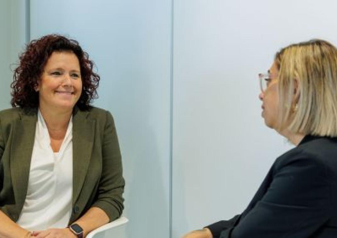 Collega's in gesprek