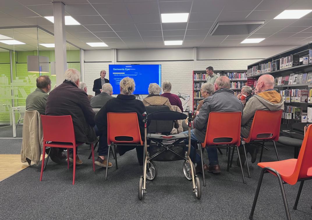 Informatiebijeenkomst bibliotheek Epe