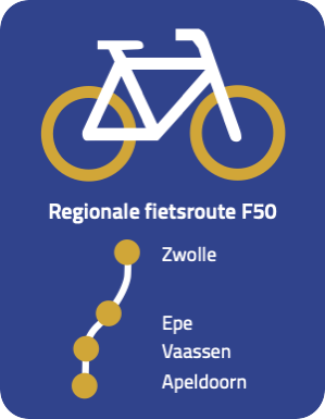 Regionale fietsroute F50