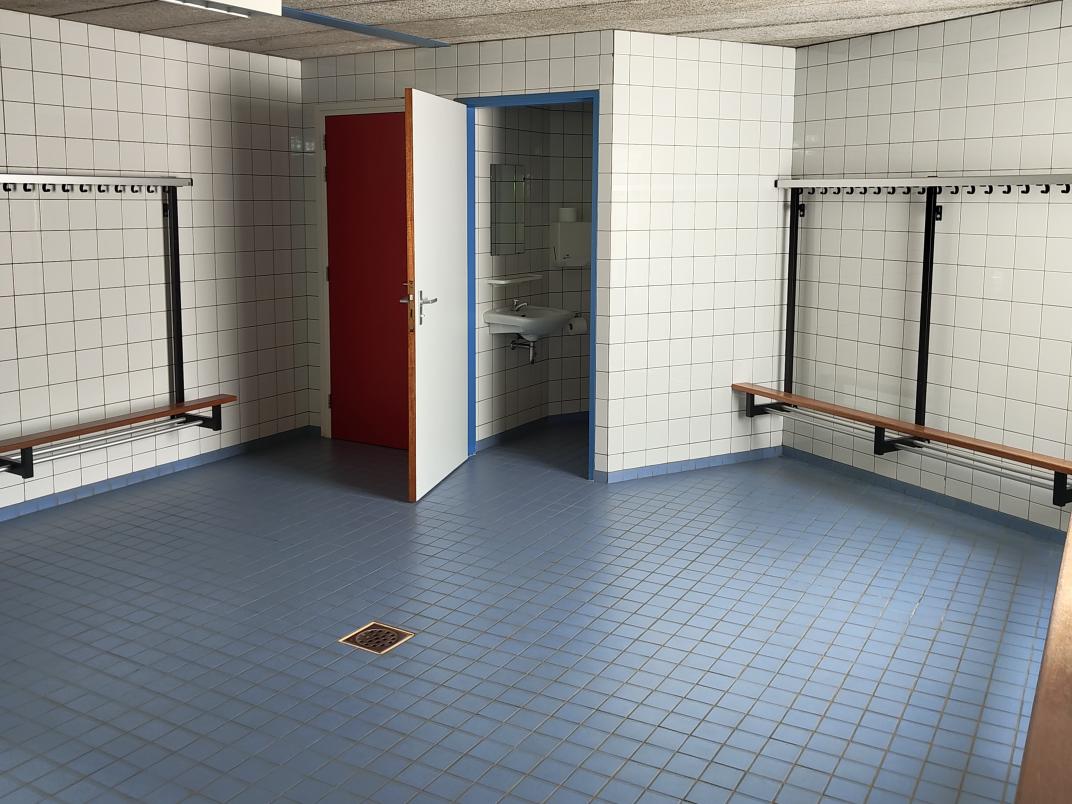 Sportzaal De Oosterhof - kleedruimte