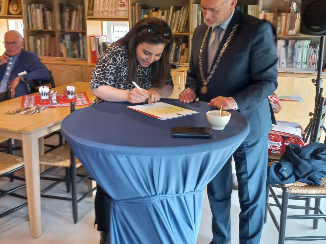 Ondertekening participatieverklaringstraject