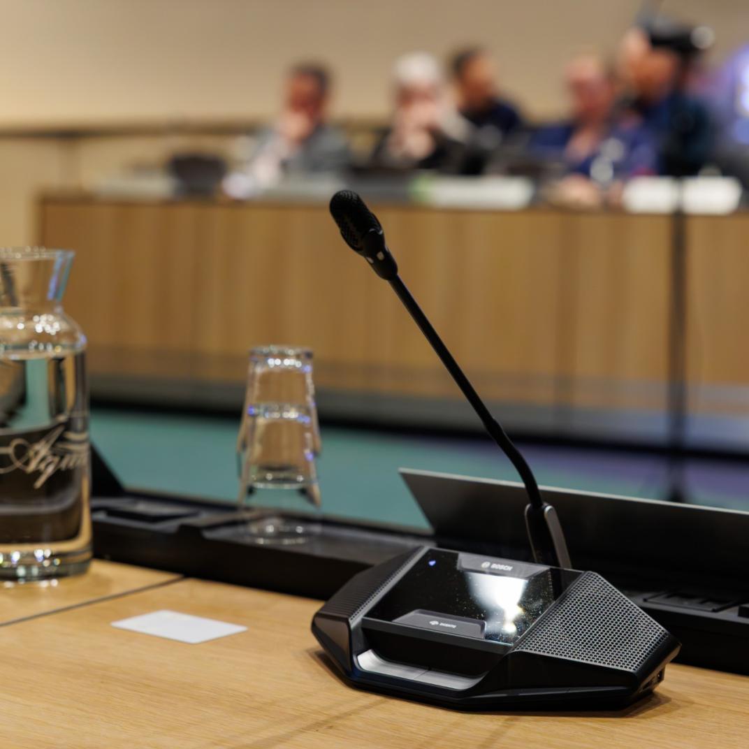 Microfoon raadzaal