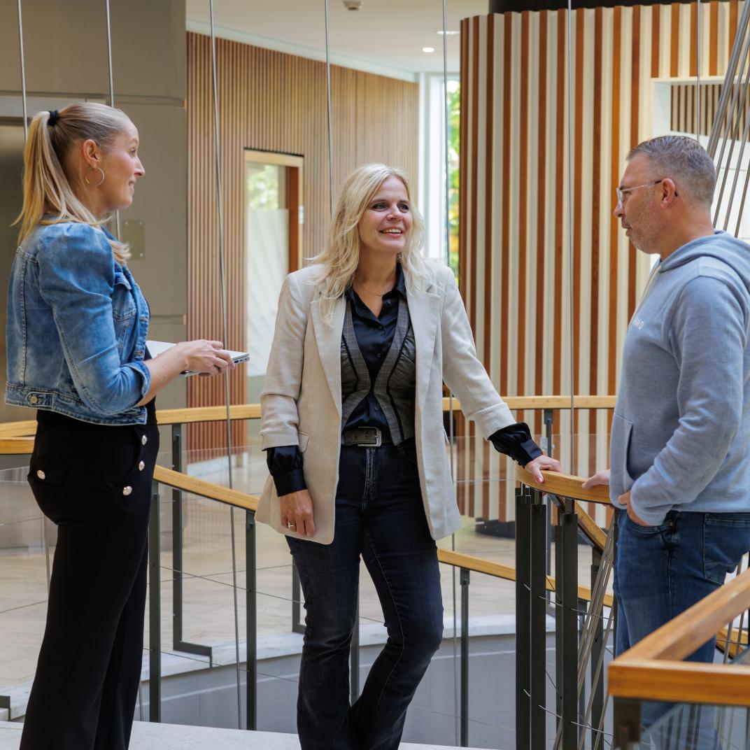 Collega's in gesprek